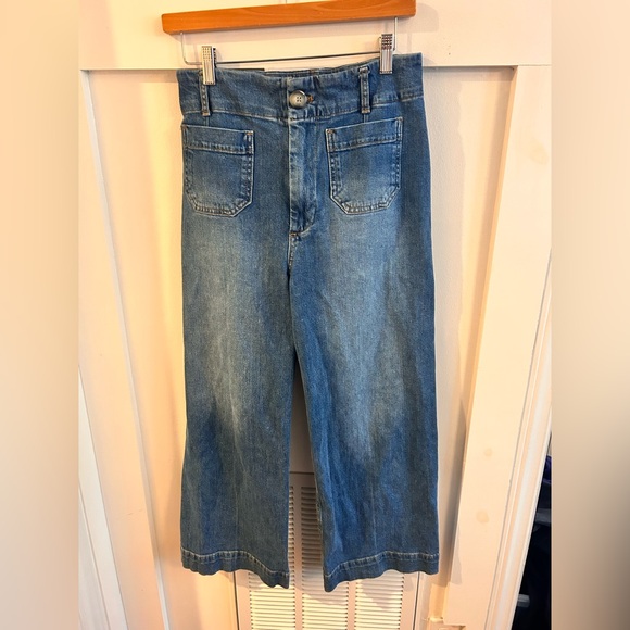 Pilcro Denim - Anthropologie Pilcro medium wash skipper pocket jeans